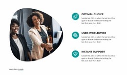 Leadership And Business Strategy - Responsive Html Code