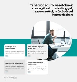 Globális Üzleti Tanácsadó Cég – Webhelykészítő Sablon