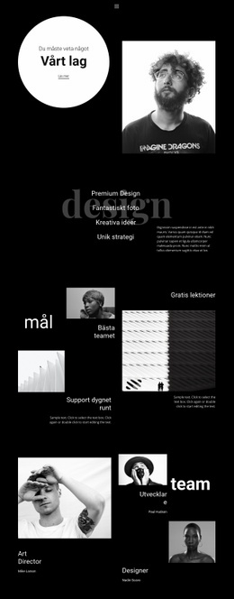 Design- Och Utvecklingsteam