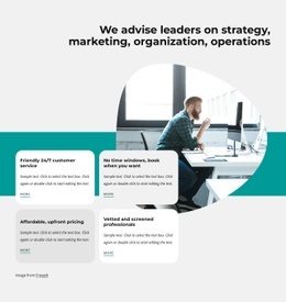 Global Business Advisory Firm Template HTML CSS Responsive