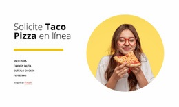 Pedir Pizza En Línea - Creador Web