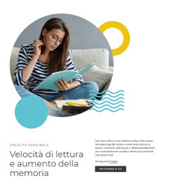 Corsi Di Lettura Veloce - Modello Semplice Di Una Pagina