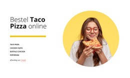 Bestel Pizza Online