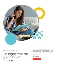 Snabbläsningskurser – Bästa Gratis WordPress-Tema