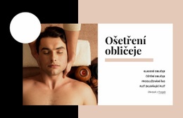 Responzivní HTML Pro Ošetření Kůže