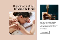 Cuidado De La Piel Orgánico Plantilla Premium