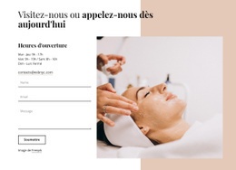 Visitez-Nous Aujourd'Hui - Modèle HTML5 Professionnel