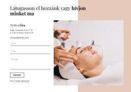 Reszponzív Websablon A Következőhöz: Látogasson El Hozzánk Még Ma