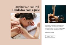 Cuidado Orgânico Da Pele Modelo Premium