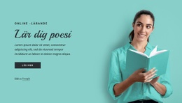Premium WordPress-Tema För Lär Dig Poesi
