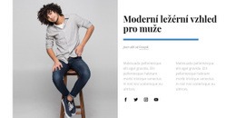 Ležérní Vzhled Pro Muže – Osobní Šablona