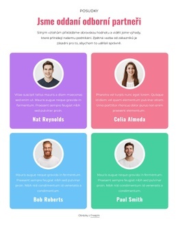 Opakovač Mřížky Svědectví – Šablona Vstupní Stránky