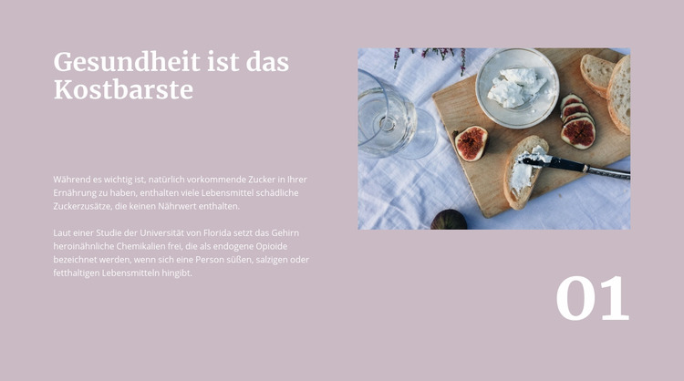 100 Rezepte zum Frühstück Joomla Vorlage