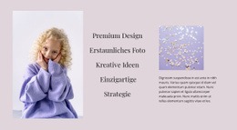 Komplettes Designpaket - Modernes Website-Design