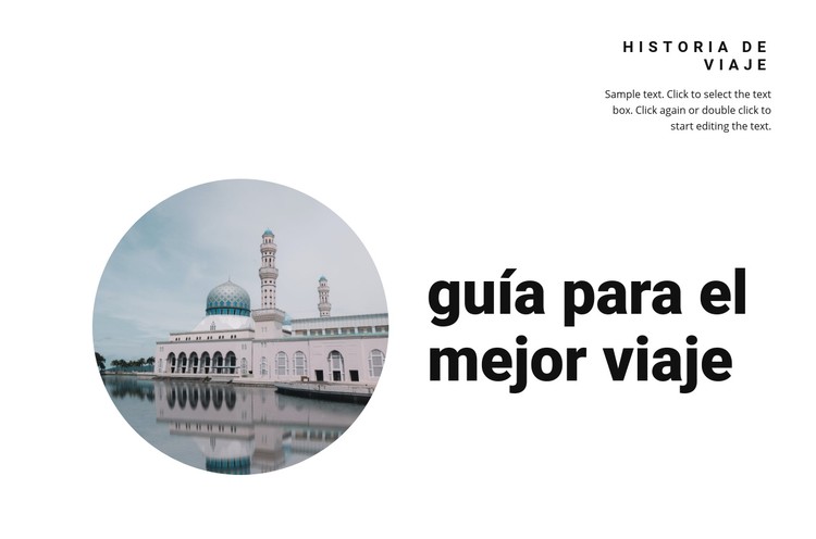 Historias de viajes increíbles Plantilla CSS