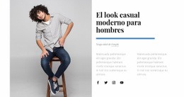 Look Casual Para Hombre - Sitio De Inicio