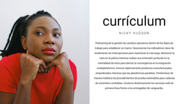 Descargar El Tema De WordPress Para Currículum Del Gerente General