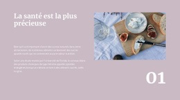 100 Recettes Pour Le Petit Déjeuner - Modèle De Maquette De Site Web