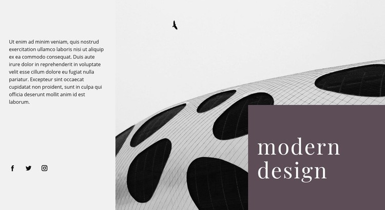 Alien forms in architecture Homepage Design