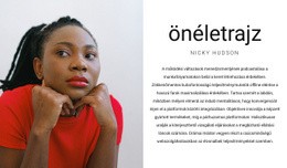 A Vezérigazgató Önéletrajza - Webhelysablonok