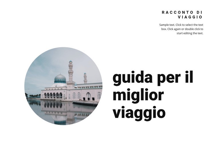 Storie di viaggio incredibili Modelli di Website Builder