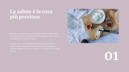 100 Ricette Per La Colazione - Modello HTML5 Reattivo