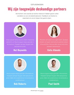 Responsieve HTML Voor Getuigenis Netrepeater