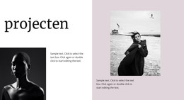 Beste Projecten Dit Jaar - HTML-Websitesjabloon