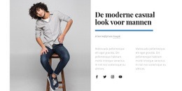 Casual Look Voor De Man - Functionaliteitsontwerp