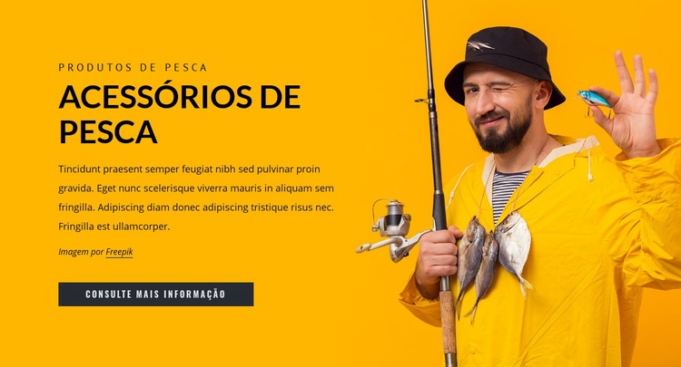 Acessórios de pesca Modelo