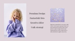 Komplett Designpaket - Anpassat WordPress-Tema