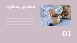 100 Kahvaltı Tarifi Css Şablonu Ücretsiz Indir