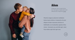 Ailem - En Iyi HTML5 Şablonu