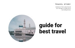 Incredible Travel Stories - Best Web Page Design