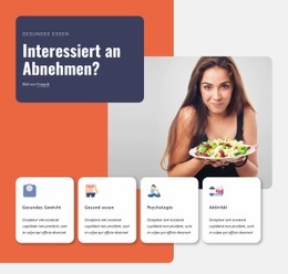 Wie Man Gewicht Verliert - Kreatives Mehrzweck-Website-Design