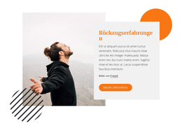 Rückzugserfahrung – Responsives WordPress-Theme