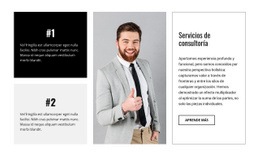 Creador De Sitios Web Exclusivo Para Firma De Consultoría Empresarial