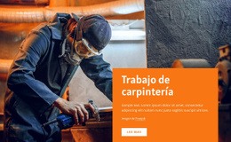 Trabajo De Carpintería - Diseño Web Polivalente
