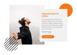 Experiencia De Retiro - Página De Destino Sencilla