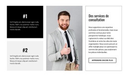 Cabinet De Conseil Aux Entreprises - HTML Template Builder