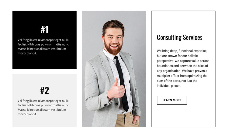 Business consultancy firm HTML5 Template