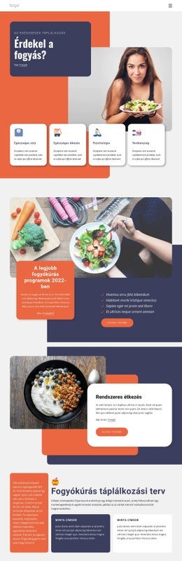 Fogyás - HTML Oldalsablon