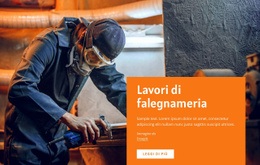 Lavori Di Falegnameria - HTML Web Page Builder