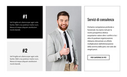 Società Di Consulenza Aziendale - Sito Con Download Di Modelli HTML