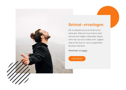 Retraite Ervaring - Eenvoudig Websitesjabloon
