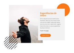 Experiência De Retiro Modelo De Largura Total