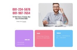 Kontakta Oss Blockera Med Nätrepeater - Detaljer Om Bootstrap-Varianter