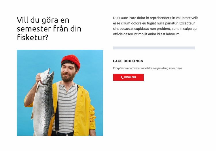 Fiskesjön WordPress -tema