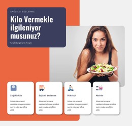 Kilo Nasıl Html Şablonunu Ücretsiz Indirin