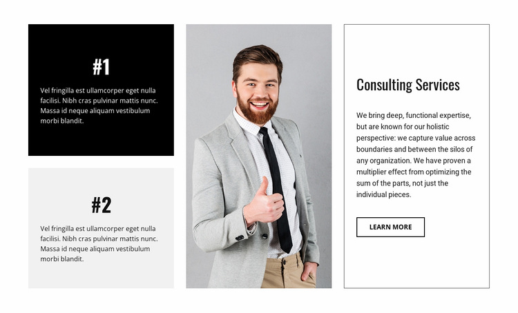 Business consultancy firm Website Design